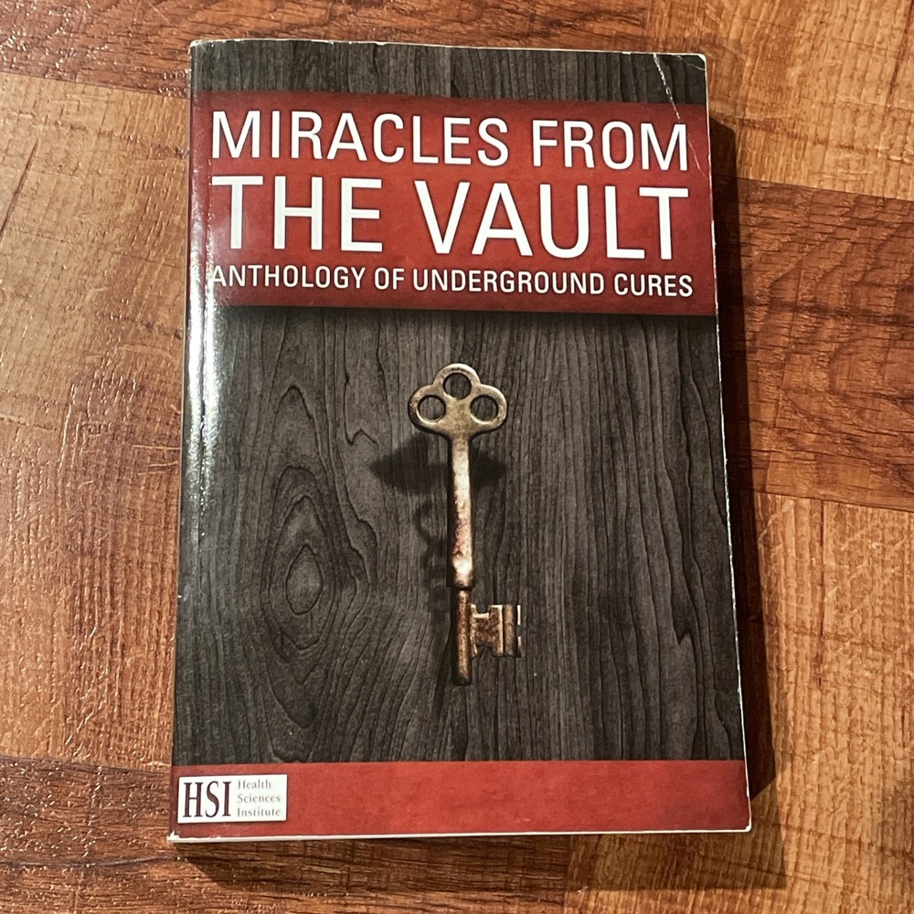 2017 Miracles from The Vault Book Anthology of Underground Cures Jenny Thompson